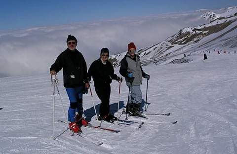 In the mountains